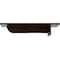 Ekena Millwork Heaton Hidden Support Steel Bracket w/ 6" Support Depth, Antiqued Bronze 3"W x 10"D x 2"H BKTM03X10X02HEABZ - alternate 10